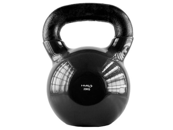 Kettlebell HMS KNV20 gummiert 20 kg