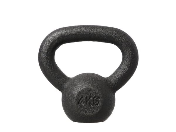 Valurautainen käsipaino 4kg HMS KZG4