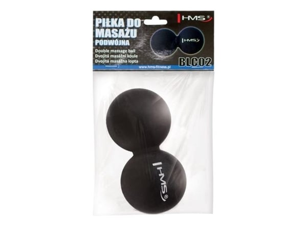 HMS Duo-Ball for massasje Blc02 svart