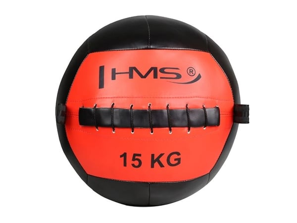 HMS Wall Ball 15kg harjoituspallo punainen (17-41-030)