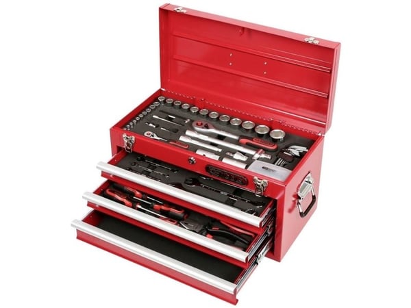 KS Tools 911.0100, Kromvanadiumstål, 19,8 kg, 100 verktøy