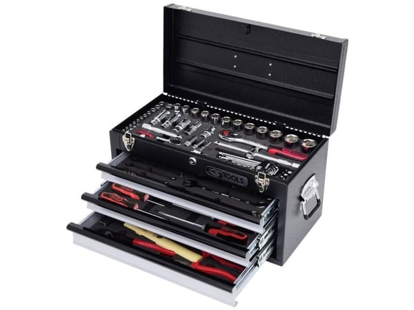 KS Tools 918.0200, Kromvanadiumstål, 19,5 kg, 99 verktøy