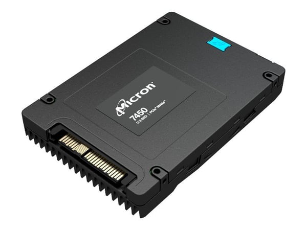 Micron 7450 MAX - SSD - 12.8 TB - intern - 2.5" - U.3 PCIe 4.0 (NVMe)