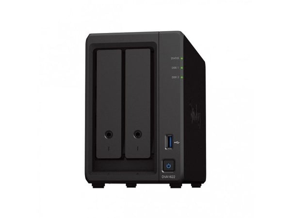 Synology Deep Learning NVR DVA1622 - NVR - 16 kanaler - med nettverk