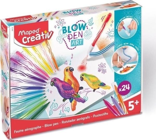 Maped Puhalletut merkit 24 väriä MAPED CREATIV