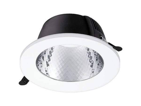 Philips Ledinaire 35398500, Innsunket spotlight, 1 ampuller, 12 W, 1200 lm, 220-240 V, Sort