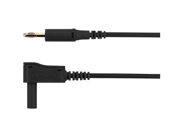 Schützinger AL 7622 Ni / 2.5 / 200 / SW Sovitinjohto [Stik 4 mm - Stik 4 mm] 200.00 cm Lajittelu 10 stk