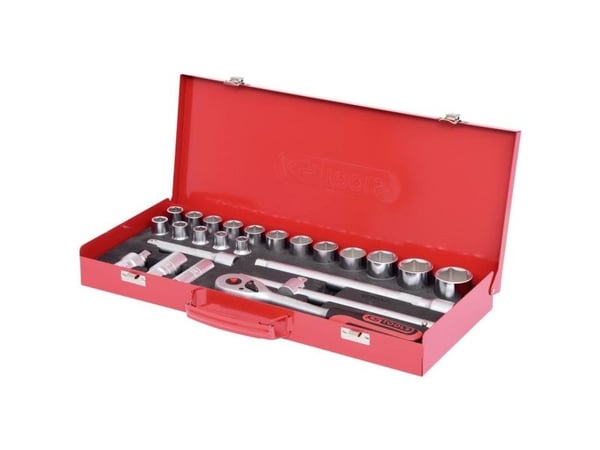 KS Tools 917.4024, Hylssats, 1/2", 24 huvuden, Kromvanadinstål, 5 kg