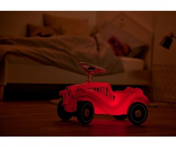BIG Bobby-Car-Classic Lumi, 1 år, 4 hjul, Plast, Rød
