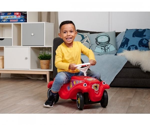 BIG Bobby-Car-Classic Lumi, 1 år, 4 hjul, Plast, Rød