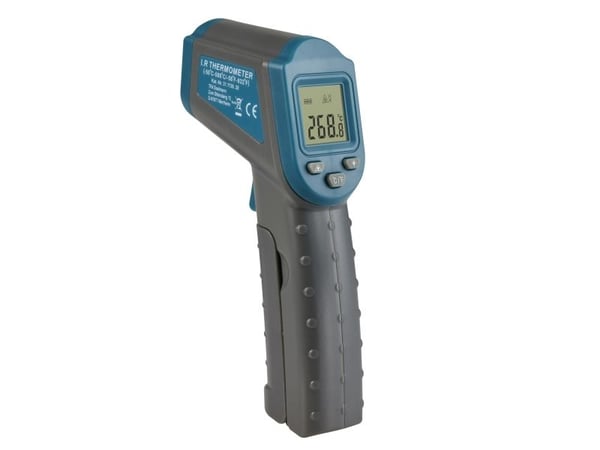TFA-Dostmann 31.1136.20, Infrarødt miljøtermometer, Utendørs, Digitalt, Turkis, Plast, Hånd