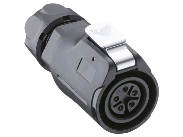 Lutronic 2440 09 T09CB T rundkontakt rett tilkobling, 1 stk