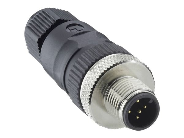 Lutronic 1250 04 T9CR Anturi, toimilaitteen liitin, M12 Liitin, suora Nastojen lukumäärä (RJ): 4 1 kpl 1 kpl