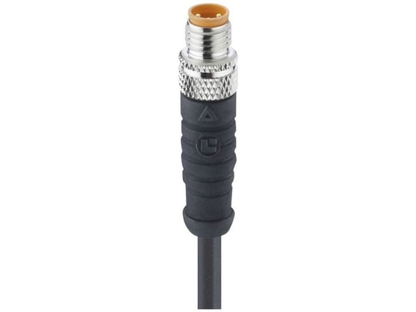 Lutronic 0810 03 001 2m Anturin / toimilaitteen liitäntäkaapeli M8 pistoke, suora 2 m Napaluku (RJ): 3 1 kpl 1 kpl