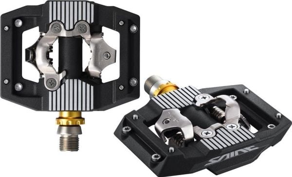 Shimano SPD-pedaler med Shimano Saint PD-M821-plattform