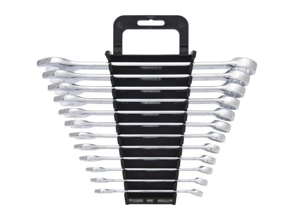 KS Tools 517.0052, Kromi, Kromivanadiini-teräs, Suora, 13,11,9,17,8,10,12,14,16,18,19 mm, 880 g, Laatikko