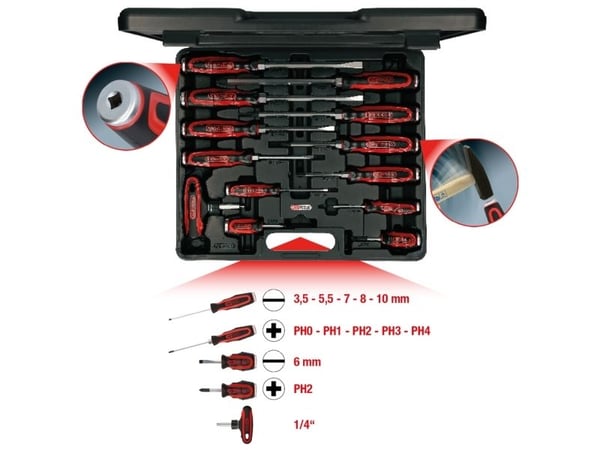 KS Tools 151.1150, 3,5 kg, Musta, Punainen, Musta