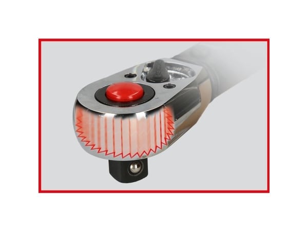KS Tools 516.1582, Momenttiavain, Nm, Mekaaninen, 1/2", 80 - 420 Nm, 3%