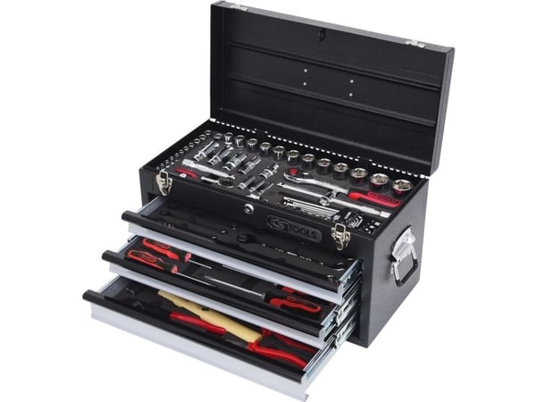 KS Tools 918.0200, Kromvanadiumstål, 19,5 kg, 99 verktøy