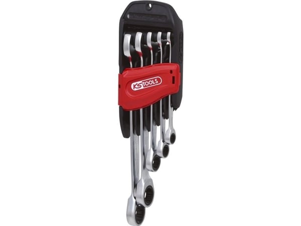 KS Tools 503.4255, Kromvanadiumstål, 72 stykker, DIN 3113, ISO 3318, 5 stykker, 670 g