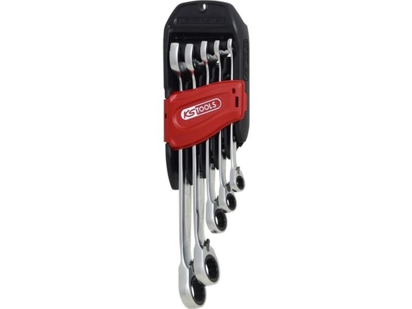 KS Tools 503.5905, Kromvanadiumstål, 72 stykker, DIN 3113, ISO 3318, 5 stykker, 661 g
