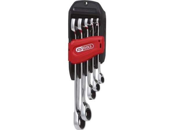 KS Tools 503.4605, Kromvanadiumstål, 72 stykker, DIN 3113, ISO 3318, 5 stykker, 700 g