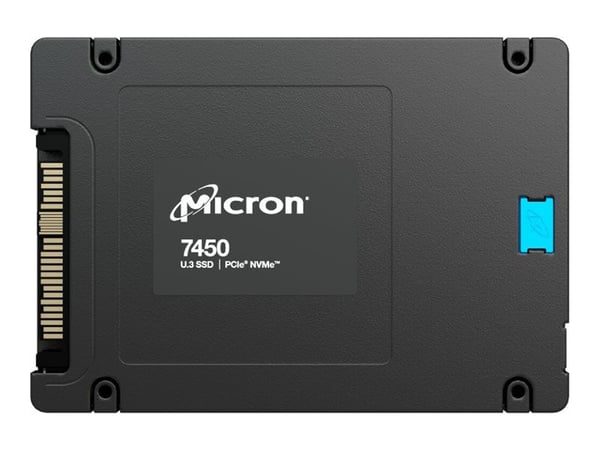 Micron 7450 PRO - SSD - 1,92 TB - sisäinen - 2,5" - U.3 PCIe 4.0 (NVMe)