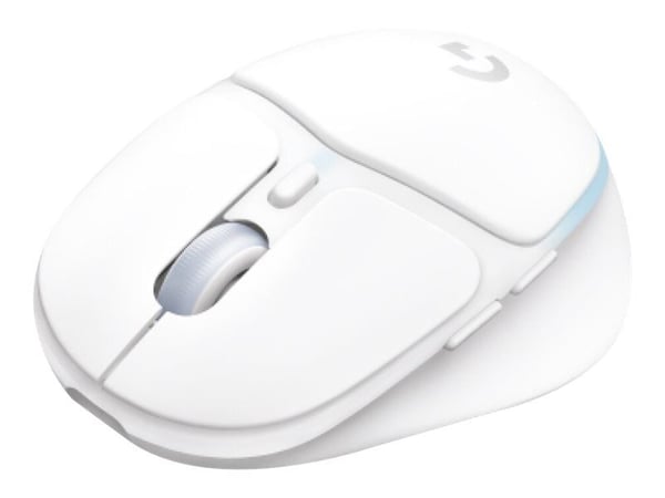 Logitech G G705 - Mus - små händer - 6 knappar - trådlös - Bluetooth - USB Logitech LIGHTSPEED-mottagare