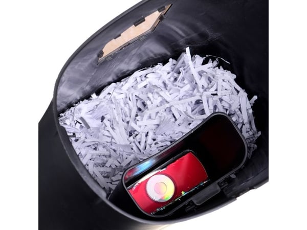 Activejet ASH-1201D paper and documents shredder, Stripemakulering, 22 cm, 25 l, 70 dB, Knapper, 2250 mm/min