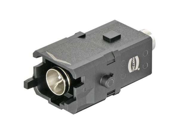 Stikkontakt hann 1A-M12-m X-coded 09 10 008 3006 Harting 1 stk