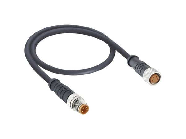 Lutronic 0810 0800 03 300 0,6m Anturin/toimilaitteen liitäntäkaapeli M8 Liitin, suora, Liitäntä, suora 0,6 m Napaluku (RJ): 3 1 kpl 1 kpl