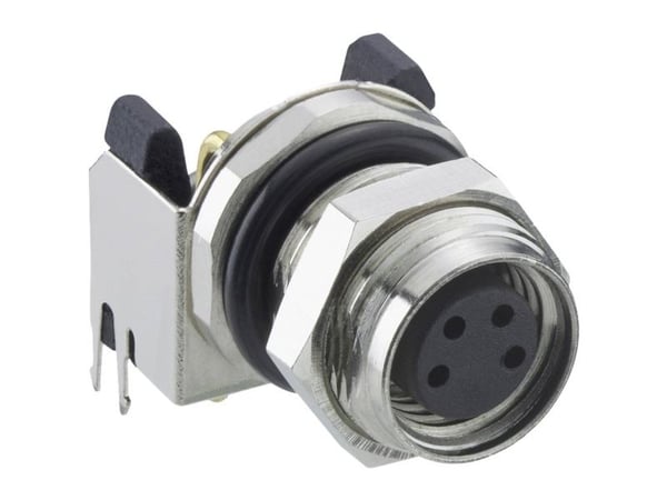 Lutronic 0822 03S9 T8CP Anturi/toimilaitteen liitin uppoasennukseen M8 Liitäntä, uppoasennus Navat (RJ): 3 10 kpl