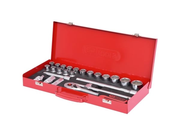 KS Tools 917.4024, Hylssats, 1/2", 24 huvuden, Kromvanadinstål, 5 kg
