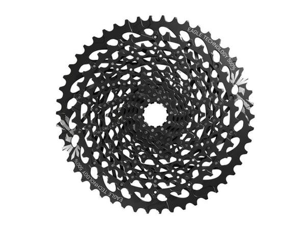 SRAM XG-1275 Eagle, Sykkelkassett, Stål, Svart, SRAM GX Eagle