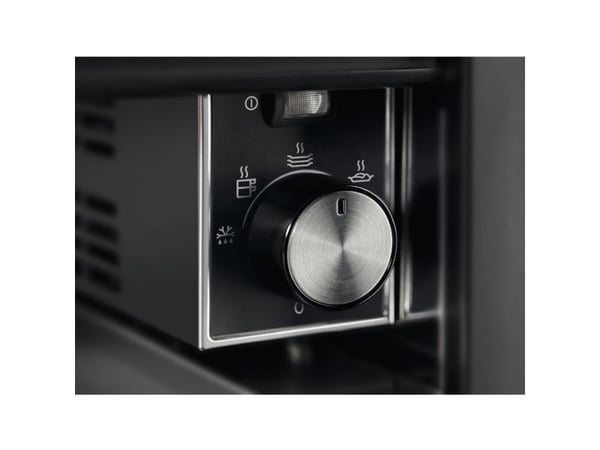 Electrolux Series 900 KBD4Z - Värmeskåp - inbyggd - fördjupning - bredd: 56 cm - djup: 55 cm - höjd: 14 cm - svart