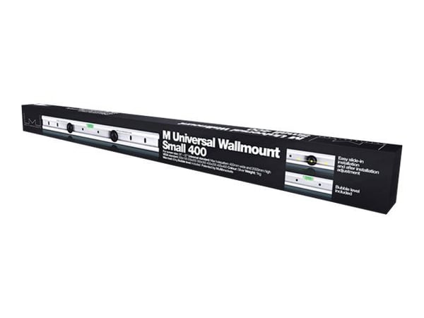 Multibrackets M Universal Wallmount Small - Monteringssett (veggmontering) - for flatpanel - svart - skjermstørrelse: 26"-32" - veggmonterbar