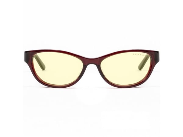 Gunnar Optiks Jewel, Unisex, Rektangel, Brun, Acetat, Bärnsten, 5,4 cm