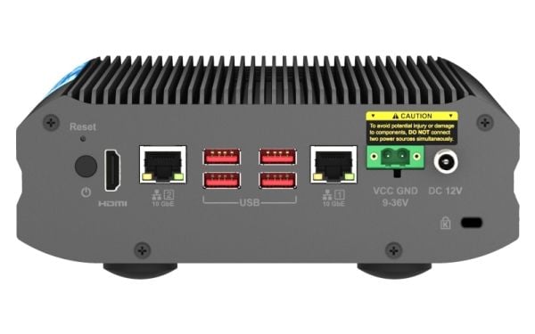 QNAP TS-I410X, NAS, Tower, Intel Atom®, x6425E, Musta