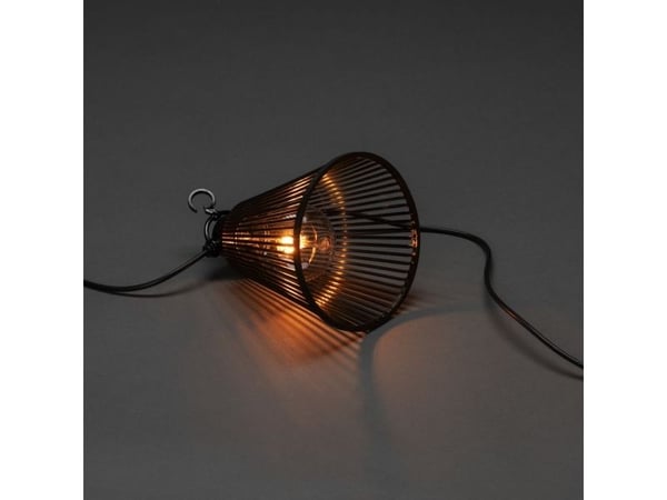 Konstsmide 2334-870 ljusslinga utomhus EEK: G (A - G) antal lampor 10 LED (RGB) bärnsten upplyst längd 9.15 m