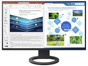 EIZO FlexScan EV2781-BK - LED-skärm - 27" - 2560 x 1440 QHD @ 60 Hz - IPS - 350 cd/m² - 1000:1 - 5 ms - HDMI, DisplayPort, USB-C - högtalare - svart