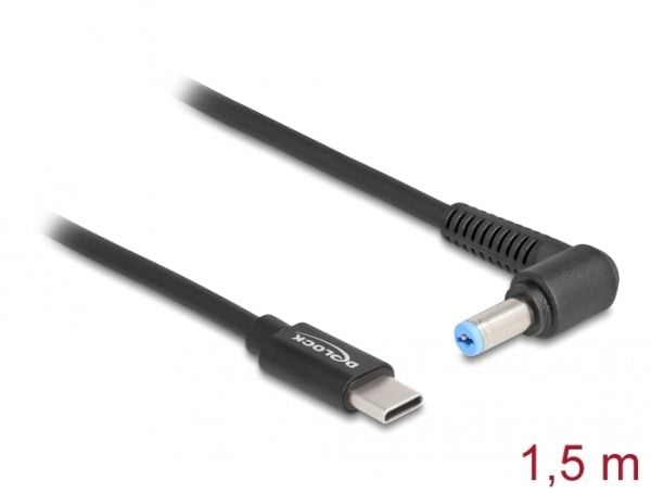 DeLOCK 87976, 1,5 m, USB C, 5.5 x 1.7 mm, 20 V