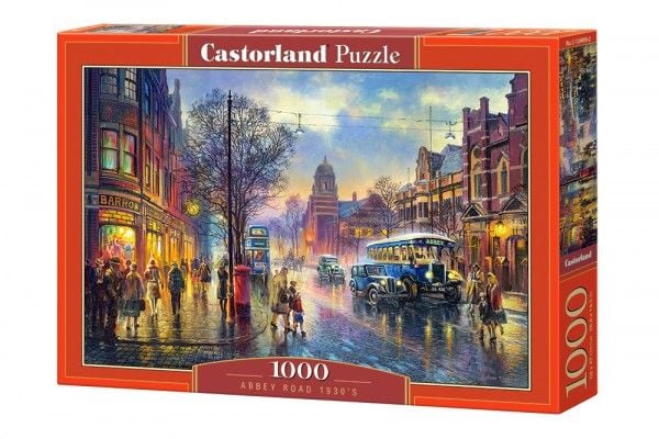 Castorland Puslespill 1000 stk. - Abbey Street, 1930