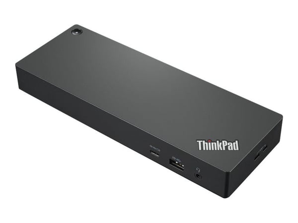 Lenovo ThinkPad Universal Thunderbolt 4 Dock - Dokkingstasjon - Thunderbolt 4 - HDMI, 2 x DP - 1GbE - 135 watt - for ThinkPad E14 Gen 4; L13 Yoga G...