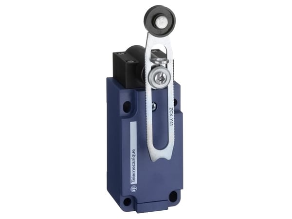 Schneider Electric Positionsschalter IP65 XCKS141H29, Kabel, Termoplast, IP67, IK05, Svart, Blå, Grå, CSA UL CCC IEC 60947-5-1 UL 508 EN 60947-5-1 ...