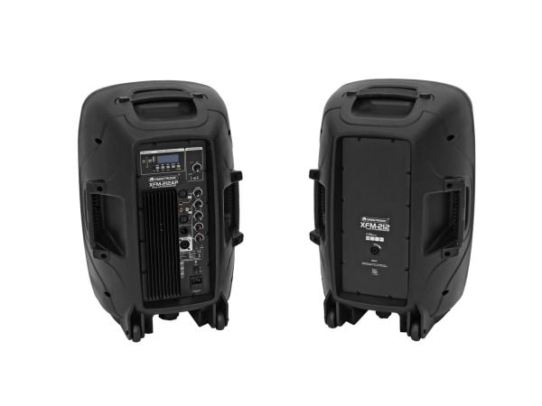 Omnitronic 11038759, 2-veis, Ledning & Trådløs, 150 W, 50 - 18000 Hz, Svart