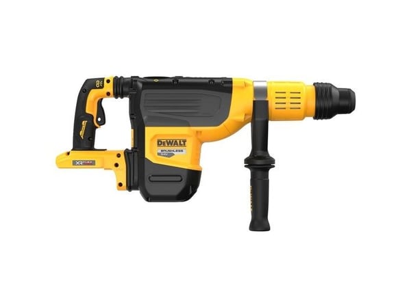 DeWALT XR flexvolt, pistoolikahvallinen porakone, SDS Max, harjaton, musta, keltainen, 290 rpm, 145 rpm