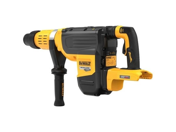 DeWALT XR flexvolt, pistoolikahvallinen porakone, SDS Max, harjaton, musta, keltainen, 290 rpm, 145 rpm