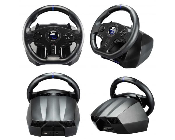 Subsonic - Superdrive - racerhjul SV750 Drive Pro Sport-ratt med pedal, gir og vibrasjon - Xbox Series X/S, PS4, Xbox One, Switch, PC