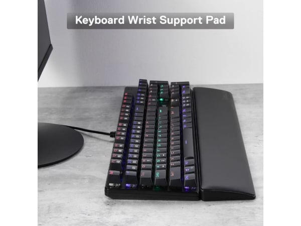 REDRAGON METEOR S, Lær, Memory skum, Plast, Gummi, Syntetisk, Sort, 289 mm, 73 mm, 20 mm, 289 x 73 x 20 mm