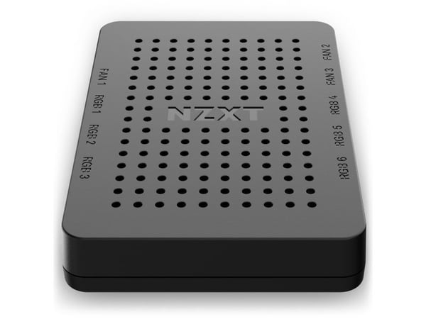 NZXT RGB & Fan Controller - LED-kontroller for vifte - matt svart